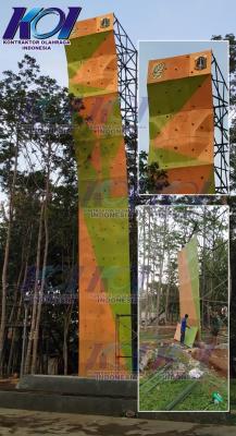 Pembangunan Wall Climbing Tipe Lead di Ruang Terbuka Hijau Taman Wijaya Kusuma Cilangkap Cipayung Jakarta Timur